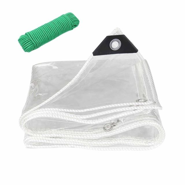 Clear Tarpaulins for Greenhouses and Workspaces