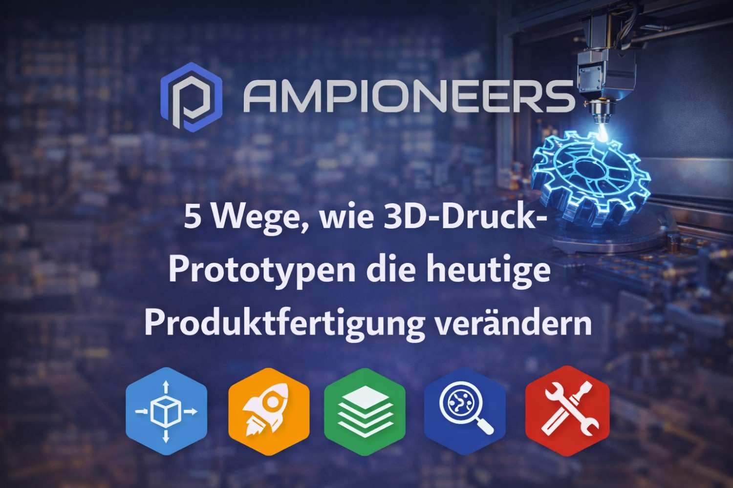 5 Wege, wie 3D Druck Prototypen die heutige Produktfertigung verändern