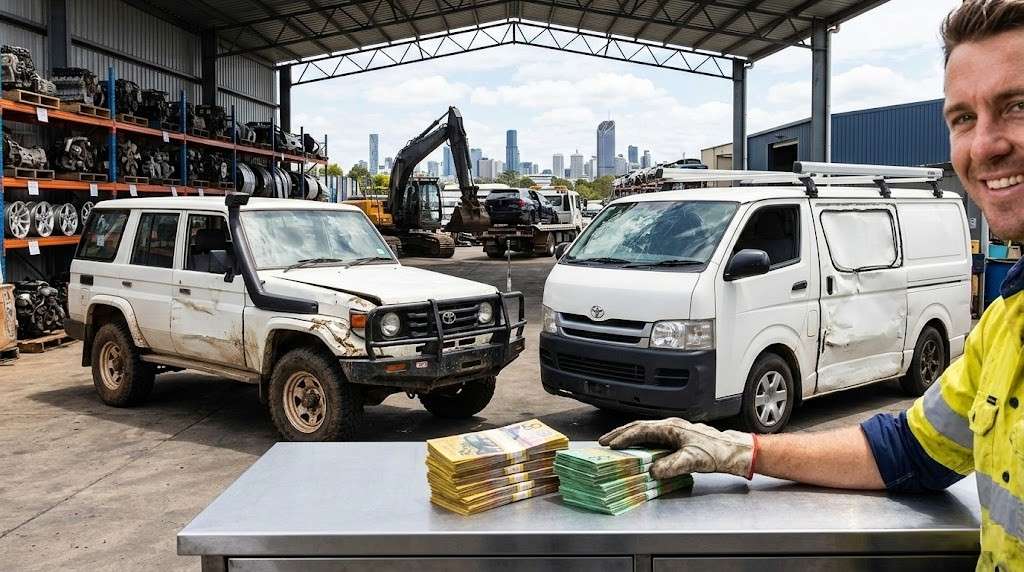 How to Maximise the Cash Value of a Damaged 4WD or Commercial Van in Brisbane