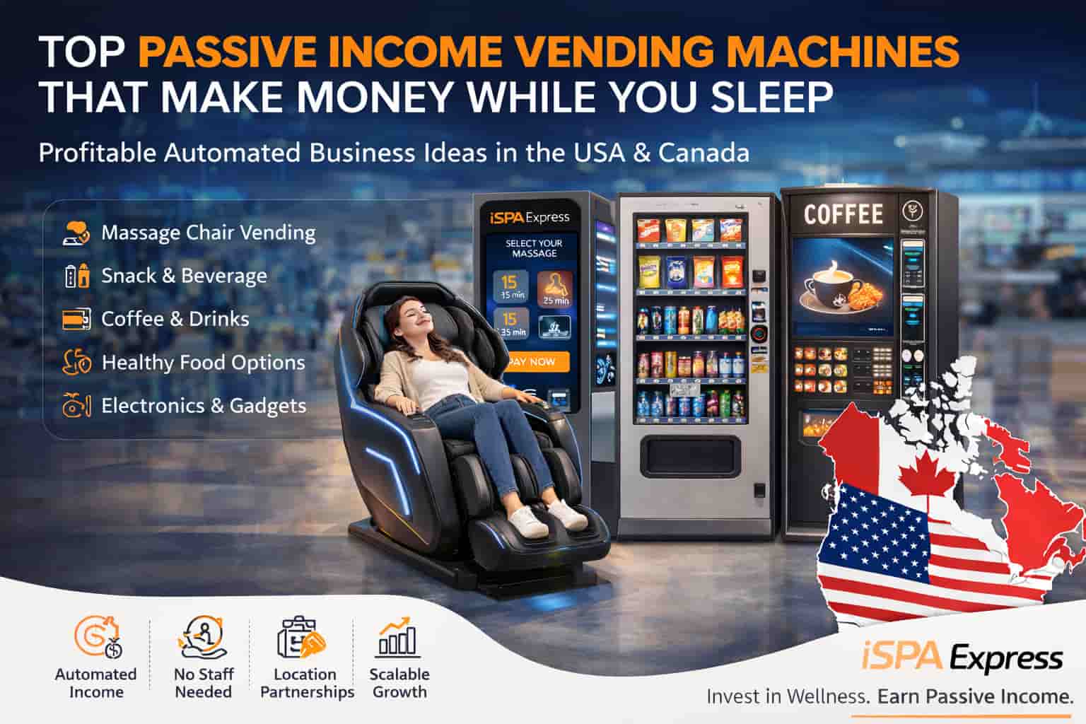 Top Passive Income Vending Machines