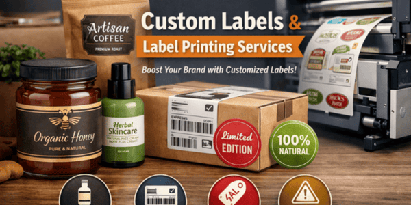 Custom Labels and Label Printing Services: A Complete Guide for Modern Businesses