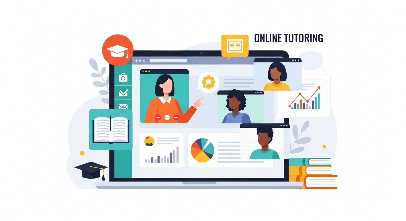 online tutoring website design