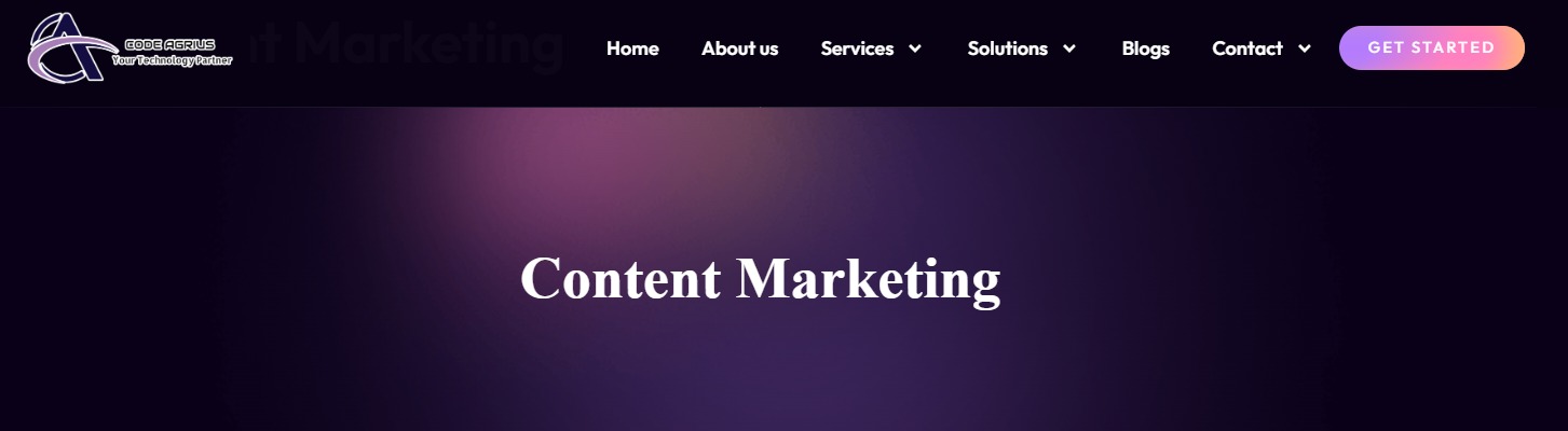 Content Marketing Agency