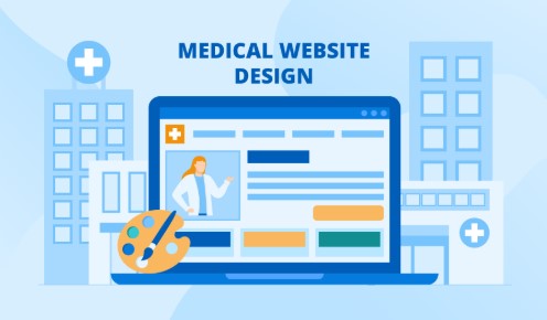 medical website design services