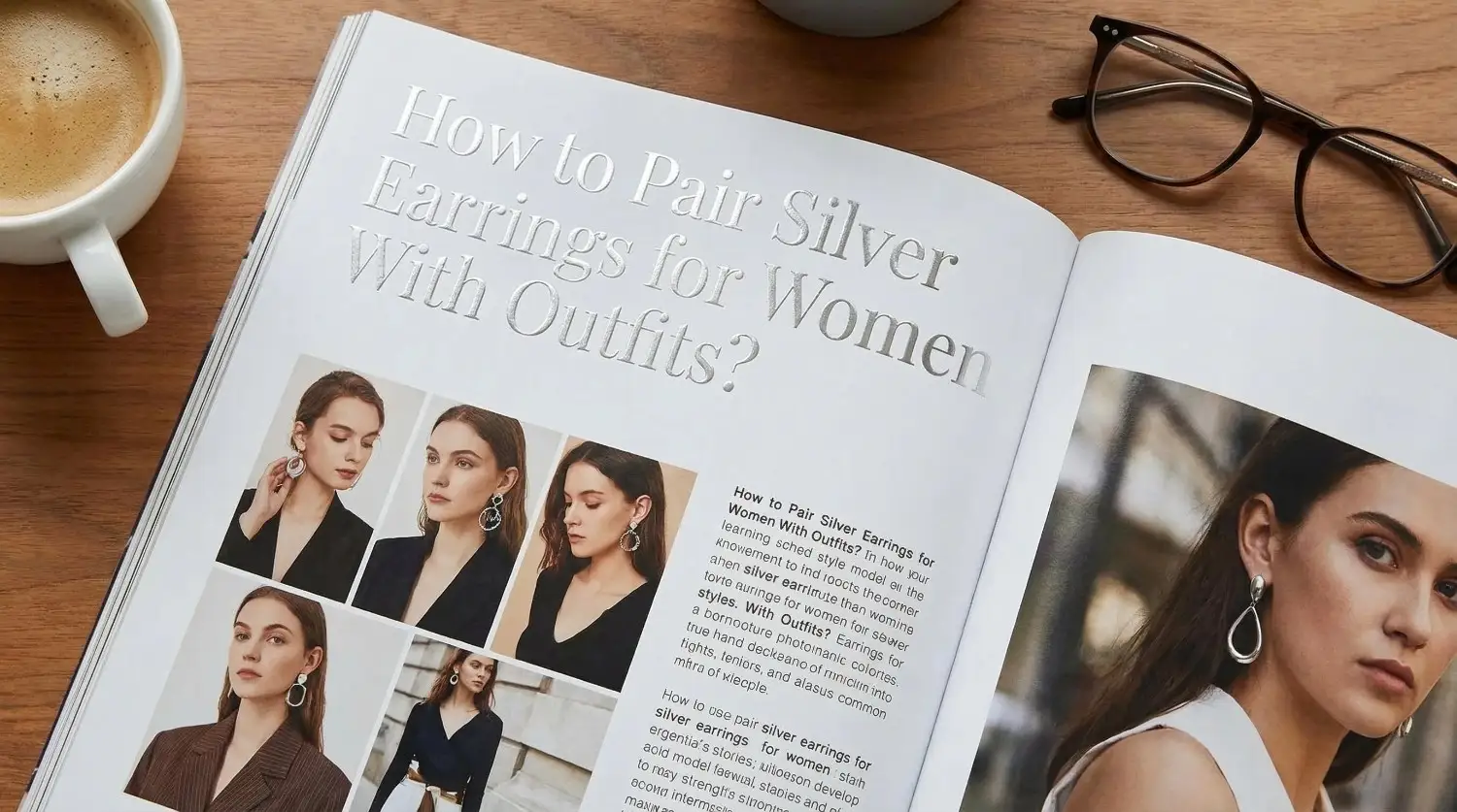 How to Pair Silver Earrings for Women With Outfits